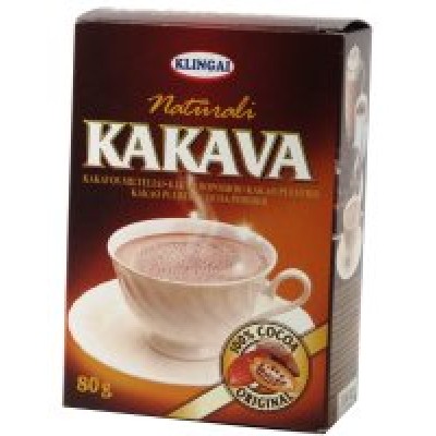 Cocoa natural, KLINGAI, 80 g